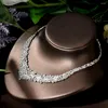 Collana orecchini set HIBRIDE vendita africana 4 pezzi moda sposa Dubai gioielli per le donne accessori per feste di nozze N-963