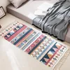 Carpets Luxurious Bohemian Style Cotton Linen Soft Carpet Handmade Tassel Living Room Bedside Mat