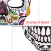 Party Masks Day of the Dead Sugar Skull Mask Mexikanska Halloween Masquerade Full Bones Festivals Costume Supplies Cosplay 230923