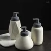 Liquid Soap Dispenser Badrum Ceramic Mousse Dispenser/Pressing Foam Bottle/Bubble Dispenser/China Porslin Dusch Gel Bottle For Kitchen