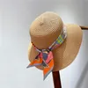 Silk Scarf Women Design Summer for Ladies Hair Accessories Foulard and Bag Scarves Fashion Headbands 2207253165