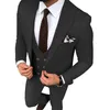 Herenpakken Blazers Beige Bruiloft Smoking Slim Fit Eén Knop Voor Mannen Aangepaste Bruidegom Pak Drie Stukken Prom Formeel Mannelijke SuitsJacketPantsVest 230923