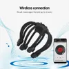 Huvudmassager Bluetooth Electric Octopus Claw Head Scalp Massager Vibration Massage Therapeutic Head Scratcher Relief Trötthet Förbättra Sleep 230923