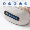 Leg Massagers Electric U Shaped Pillow Neck Massager USB Charging Portable Neck Shoulder Cervical Relaxing Massager Protector Outdoor Home Car 230923