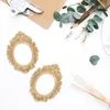 Frames 10 Pcs Po Frame Phone Case Accessories Mini Props Compact Decorations Resin Material DIY Crafts Making House Vintage Picture