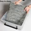 Carpets Cobblestone Embossed Bath Mat Nonslip Bathroom In Wash Basin Bathtub Side Floor Rug Shower Room Doormat Memory Foam Pad 230923