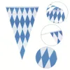 Otros suministros para fiestas de eventos 1 unids 10 m Oktoberfest Bunting Decoración bávara Banner Garland Banderín impermeable PE para festivo 230923