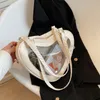 Abendtaschen Mode Frauen Transparente Umhängetasche Liebe Herzförmige PVC Klare Dame Mädchen Unterarm Lässige Reise Handtasche Messenger 230923