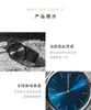 Relógios de pulso 2023 Relógio de quartzo de luxo masculino - 40mm grande marca 316L pulseira de aço fino relógio de ouro
