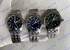 4 Modell Bestförsäljande herrklocka IW328204 328206 328202 40mm Black Dial Automatic Mechanical Men's Watch Blue Watch Silver rostfritt stålband med safirglas