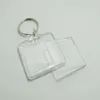 HEOL BACALT TLANT ACRYLIC SQUARE PO KEYCHAINS INSERT 1 5 '' 1 5 '' PO KEYRINGS 2000PCS LOT SHIPP282U