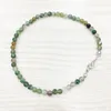 MG0142 كله الهندي العقيق من Anklet Heysmade Hucked Beads Mala Yoga Bead Anklet 4 Mm Mini Gemstone Jewelry305s