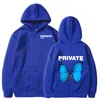 Men's Hoodies Sweatshirts Private Butterfly Explosion Print Sweatshirt Winter Oversized Tracksuit Fashion Streetwear Hoodie For Men Women Pullover 230923