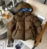 Parkas de plumón para mujer, chaqueta de plumón de lujo de diseñador, abrigo grueso cálido para mujer en otoño e invierno, abrigo de moda coreano súper informal con capucha. HYSZ