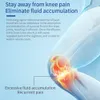 Massageadores de perna IR aquecimento joelho massageador almofada de proteção para dor nas articulações vibração laser equipamento de fisioterapia pressoterapia compressão de ar 230923