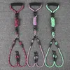 Dog Collars Lead Walking Leash Double-headed Pet Towing Rope Strap Double Head Dogs Harness Convenient A Single