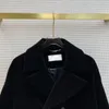 Women's Designer Suit Blazer Jacket Rockar Kläder Kvinna Velor Alfabet Broderi Spring Top