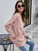 Women's Hoodies Sweatshirts Merry Bright 'Longline Pullover 230923