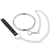 Bondage Traction Chain Metal Neck Collar BDSM Sexy Leash Ring Slave Toys Role Play Erotic Sex For Women Men 230923