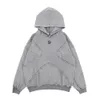 Men's Hoodies & Sweatshirts Fgss Wear | 2023 Autumn/winter New Fashion Brand Personalized Reverse Car Design Craft Solid Color High Street Hooded Sweater for Menego8