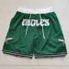 Мужские брюки New Eagles с вышивкой и карманными футбольными шортами High Street, американский хип-хоп, баскетбол, студенческая тренировка, свободный и непринужденный размер S-XXXL
