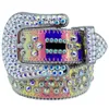 2023 Créateur de mode BB Ceinture Simon Ceintures pour hommes Femmes Ceinture de diamant brillant Noir sur Noir Bleu Blanc Multicolore avec strass Bling comme Gif