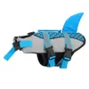 Dog Apparel Pet Life Jacket Vest Clothes Collar Harness Swimming Summer Swimwear Scales Shark 230923