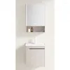 Robinets d'évier de salle de bains, armoire en céramique, lavabo entier, Style crème, bois massif personnalisé, intelligent, Simple, tenture murale, résistant à l'humidité