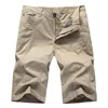 Shorts pour hommes Summer Cargo Hommes Casual Coton Pantalon Armée Militaire Pantalon Poches Bermuda Masculina 29-44