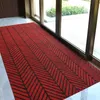 Carpet Large Long Thin Doormat for Mall Entrance Door Outdoor Indoor Striped Gray Coffee Kitchen Area Rugs Anti Slip Floor Mats 230923