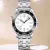 مصمم رجل عالي الجودة 8215 حركة الحركة كرونوغراف مونتر OMG Luxe Homme Uhr مع مربع الرجال Sapphire Glass Watch