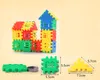 50 pz/lotto blocchi di costruzione Baby Paradise House blocchi di puzzle di ortografia città fai da te modello creativo figure giocattoli educativi per bambini