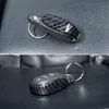 IJDM – porte-clés à motif en Fiber de carbone, chaîne Union Jack, décoration pour BMW Mini Cooper S JCW One D F54 F55 F56 F57 F60 ar Acce266h