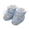 First Walkers Born Baby Mädchen Jungen Weiche Stiefeletten Cartoon Säugling Kleinkind Stiefel Warme Schuhe Mode Bequem