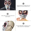 Party Masks Day of the Dead Sugar Skull Mask Mexikanska Halloween Masquerade Full Bones Festivals Costume Supplies Cosplay 230923