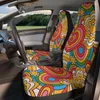 Housses de siège de voiture Hippie Vintage inspiré accessoire rétro Mod décor véhicule Van couverture Gif