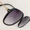 Occhiali da sole quadrati dal nuovo design della moda 1271O montatura in acetato aste in metallo forma semplice moderno stile popolare versatile occhiali di protezione uv400 per esterni