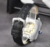 Quadratische römische Tank-Zifferblatt-Herrenuhr, 40 mm, mechanisch, vollmechanisch, automatisches Uhrwerk, Business-Uhr, Herrentag, Datum, Präsident, gut aussehende Armbanduhr, Geschenke