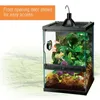 Aquariums Kit de démarrage vertical pour reptiles tropicaux avec mini éclairage halogène ECOM 230923