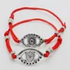 Bracciale regolabile con cordino rosso fortunato per occhio malvagio Hamsa String da 50 pezzi NEW318L