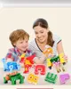 26st Letter Building Blocks Transformation Robot Deforma Alfabetet Action Figur Montering av block Utbildningsleksaker Barn barn