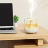 1 mini humidificateur d'air mignon de 440 ml – Charge directe USB, grand volume de brume de 44 ml, muet, aromathérapie, veilleuse pour salon, salle de classe, chambre, bureau, pique-nique, voyage