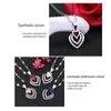 Pendant Necklaces Women Necklace Plated Heart Shape Girls Choker Jewellery Birthday Gift