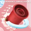 Vibratori Leccare e succhiare la lingua per le donne Giocattolo sessuale per la stimolazione del clitoride con vibrazione controllata dall'APP 230923