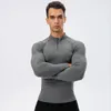 Body Shapers pour hommes Prayger Wam Shaper Hommes Sport Fit Sweat Tops Minceur Chemises à manches longues