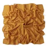 Lenços outono chiffon cachecol para mulheres meninas estudantes cor sólida protetor solar macio foulard viscose feminino envoltório xales lenço