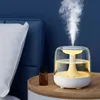 1 mini humidificateur d'air mignon de 440 ml – Charge directe USB, grand volume de brume de 44 ml, muet, aromathérapie, veilleuse pour salon, salle de classe, chambre, bureau, pique-nique, voyage