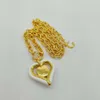 2023 qualidade de luxo charme coração forma pingente colar com diamante vermelho em 18k banhado a ouro tem caixa de carimbo ps7520a239j