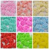 Fleurs séchées 1020pcs 6cm PE mousse rose artificielle pour la maison de mariage déco mariée bouquet scrapbooking bricolage cadeau d'anniversaire fournitures 230923