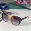 Fashionable retro high-quality designer sunglasses for travel outdoor parties men circular sheet frame with metal symbol M480 on the side sexy and cute woman
